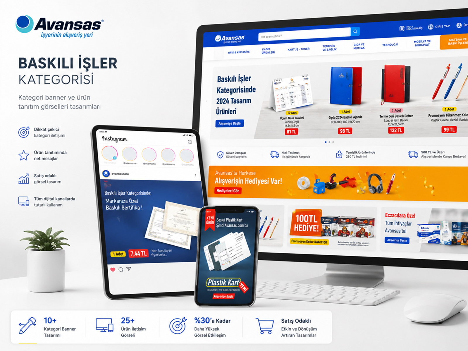 E-Ticaret için satış odaklı görsel iletişim